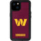 NFL Washington Commanders Distressed iPhone 15 Plus Waterproof Case